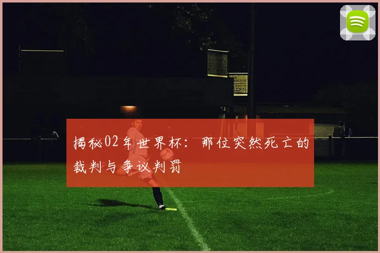 揭秘02年世界杯：那位突然死亡的裁判与争议判罚