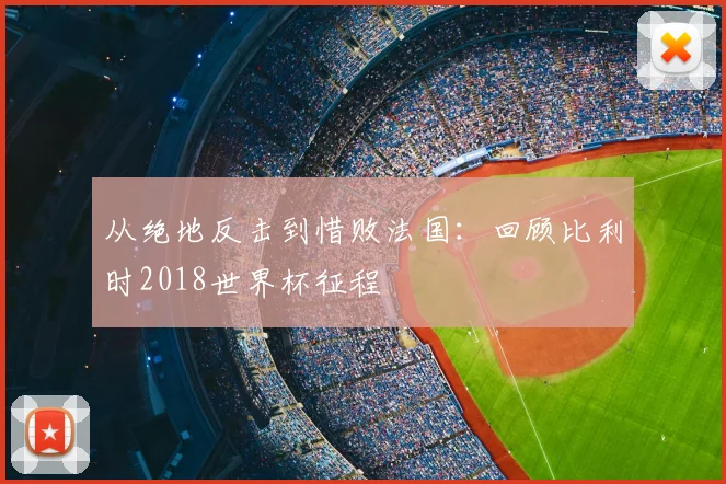 从绝地反击到惜败法国：回顾比利时2018世界杯征程